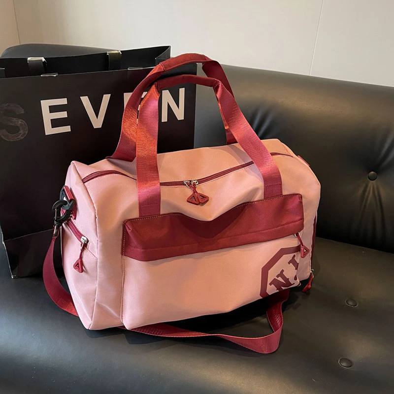 Travel Men's Fitness Bag Women's Large Capacity Dry Wet Separation Sports Lightweight Hand Luggage Short Distance Travel Bag