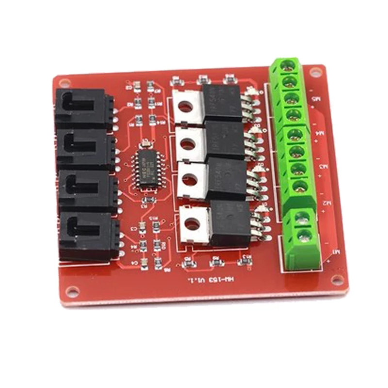 Four Channel 4 Route MOSFET Button IRF540 V4.0+ MOSFET Switch Module For