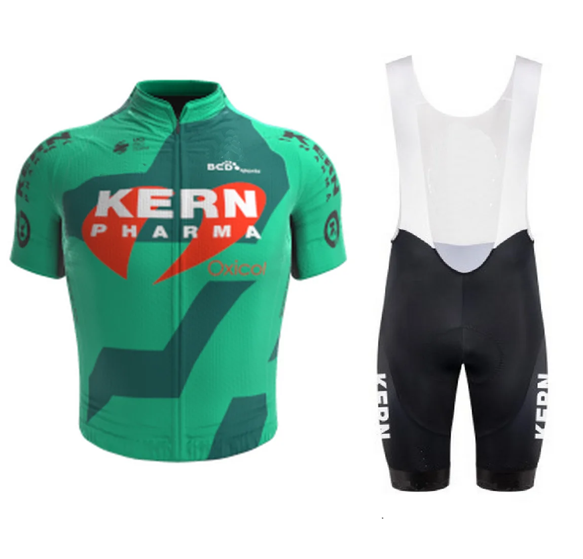 LASER CUT 2025 Equipo Kern Pharma TEAM SHORT SLEEVE CYCLING JERSEY SUMMER CYCLING WEAR ROPA CICLISMO+BIB SHORTS