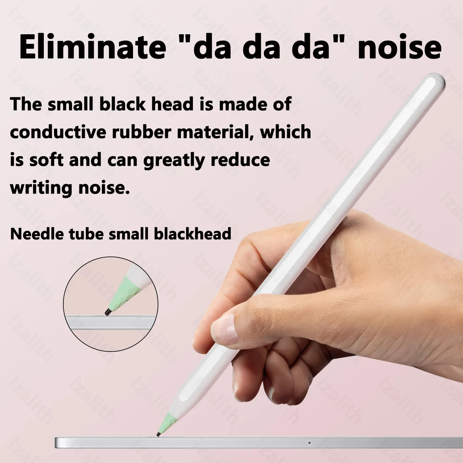 4/6PCS Replacement Pencil Tips for Apple Pencil 1 2 3 Apple Pencil Pro HB iPad Stylus Pen Touch Screen Tablet Pen Nib