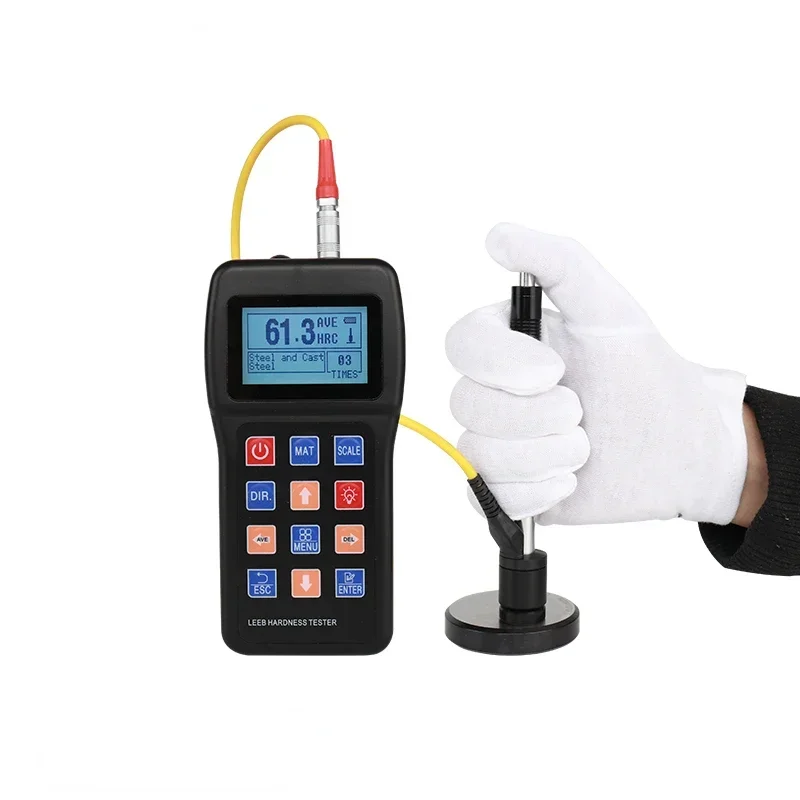 Portable Hardness Tester Machine Steel Durometer Metal Hardness Tester Digital