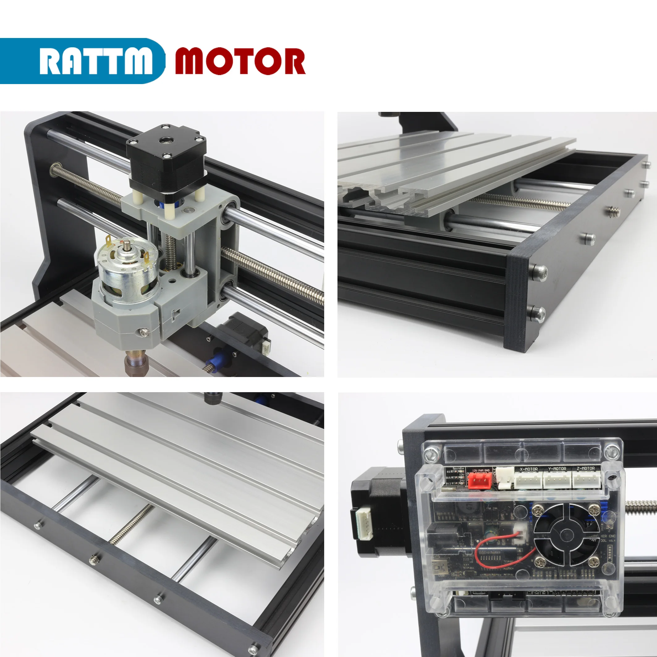 Mini macchina per incisione laser CNC 3018 Pro a 3 assi Controllo GRBL con controller offline
