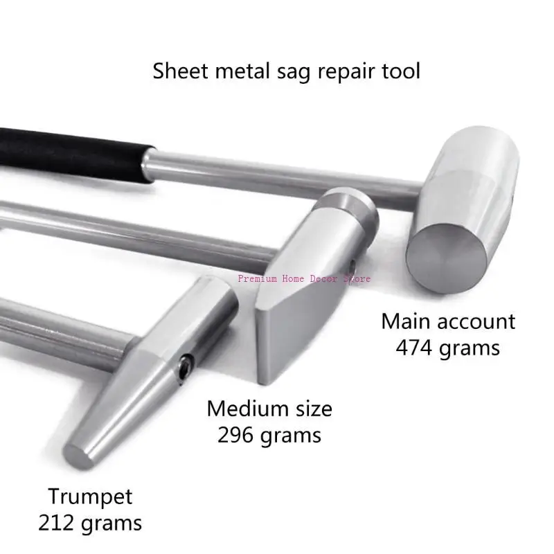 

Dent Repair Hammer Knockdown Tap Down Hammer Aluminum-Alloy Car Dent Fix Tools Auto Dent Repair Removal Tap Down Tool JOMD