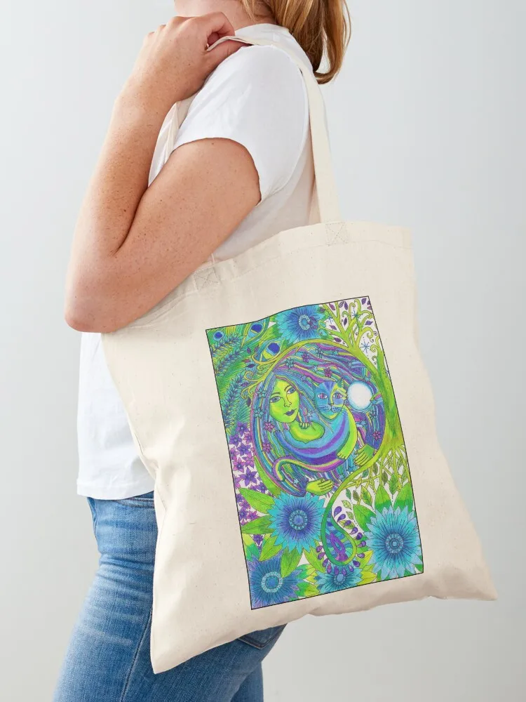 

Peacock Feathers Tote Bag Gift bags the tote bag eco bag folding Canvas