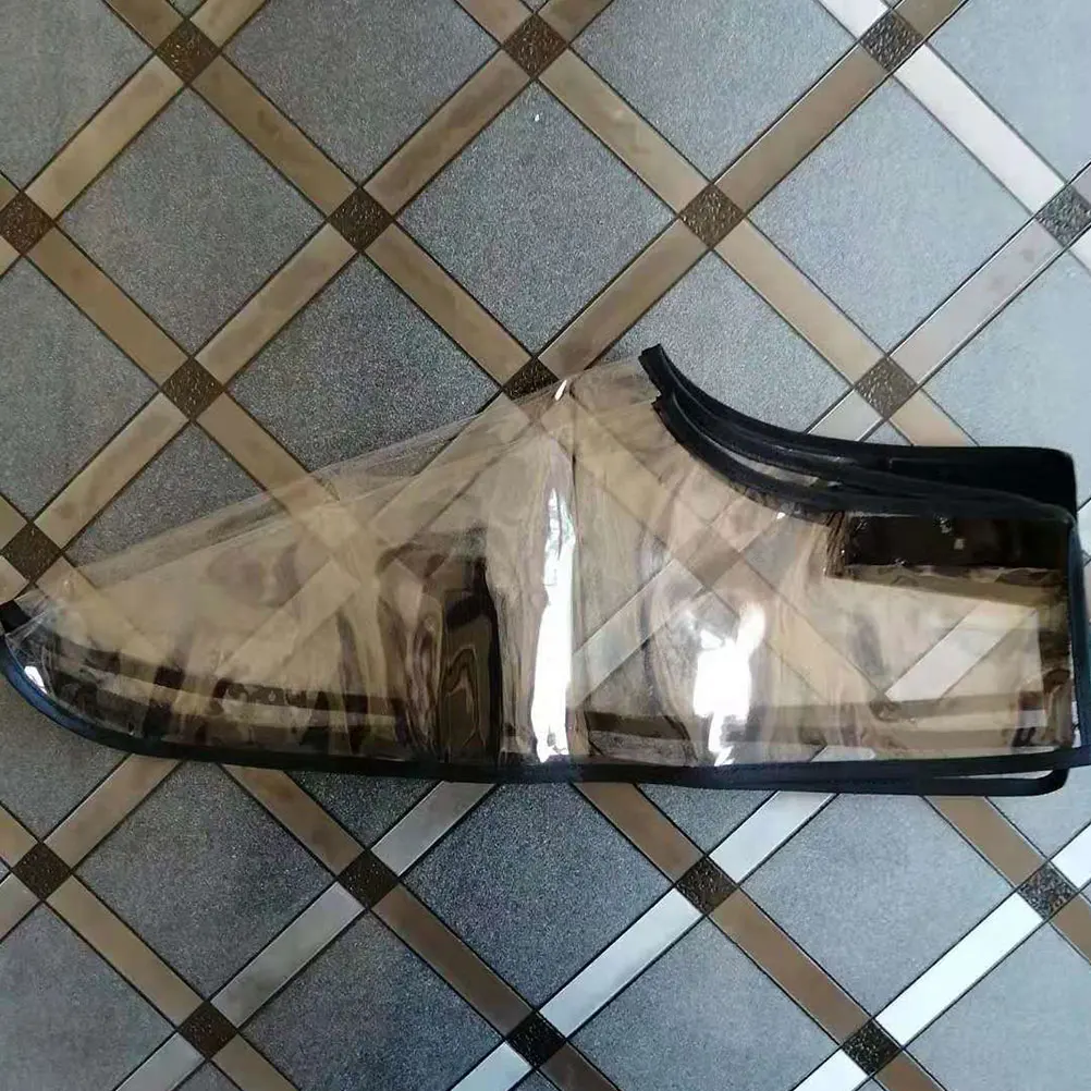 

2pcs 1 Pair Thickened Waterproof Shoe Covers Reusable Non-Slip Sole Rainproof Mudproof Snowproof Outdoor Travel Camping Shoe