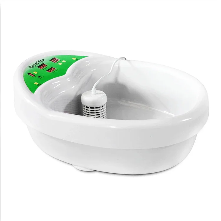 Electronic detox heating pedicure foot spa tub with multi-function Ionic Foot Detox Spa Feet Massager