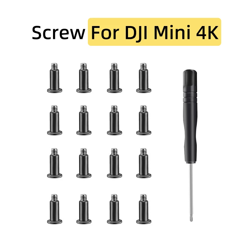 For DJI Mini 4K/2/2 SE Drone Propeller Fixing Screw Paddle Blades Wings Mounting Repair Replacement Parts Screwdriver Accessory