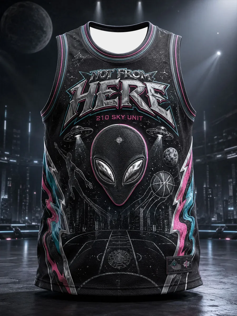 2027 Anniversary Basketball Fan Training Jersey - 3D Print - Fashionable, Soft and Comfortable - Family Set