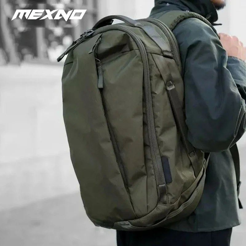 MEXNO 26L Ransel Hiking Ringan Tahan Air Ransel Laptop Kantor, Ransel Perjalanan Bisnis Luar Ruangan