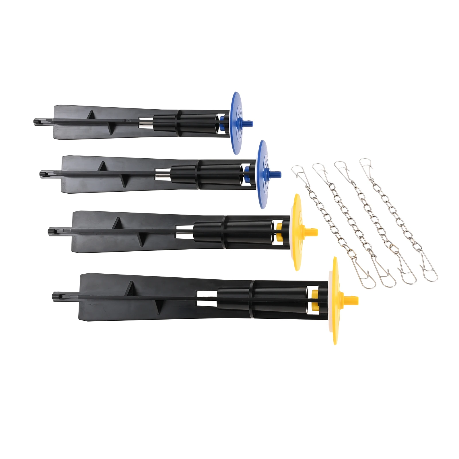 2Pcs Canister Flush Valve Kits Yellow/Blue Compatible with Kohler GP1229656 K-1188999 K-1188998 for AquaPiston with Center Guide
