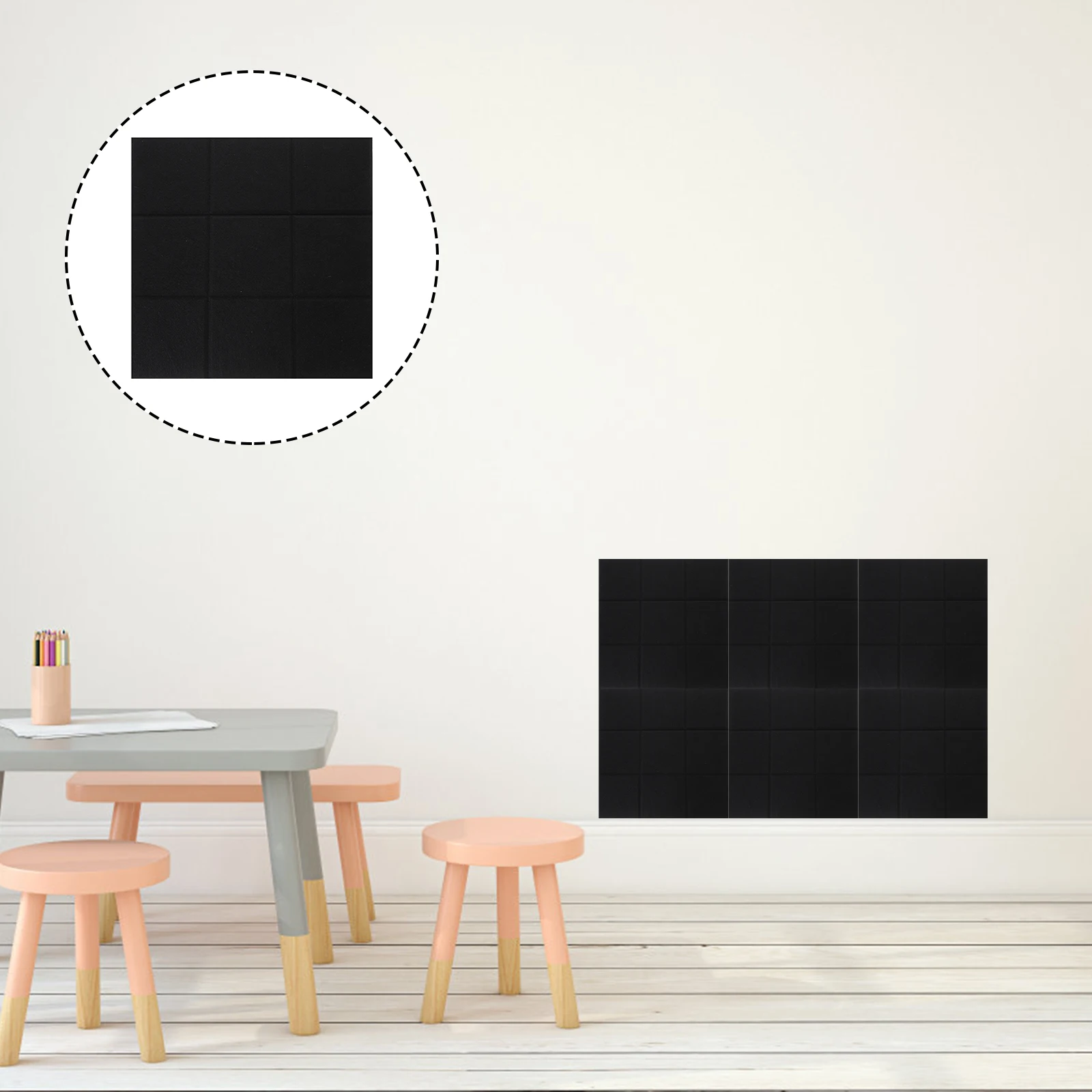 

Cork Board Photo Background Wall Stickers Baby Memo Felt Bulletin Boards Notice