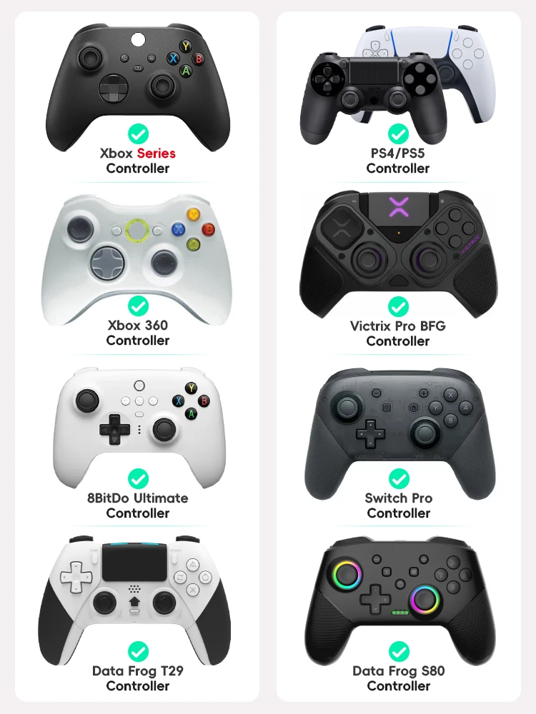 Freek Galaxy Daumengriffkappen für PS4 PS5 FPS High-Rise Analog Stick Grips Abdeckungen für Xbox Series S/X Controller – Detail 3