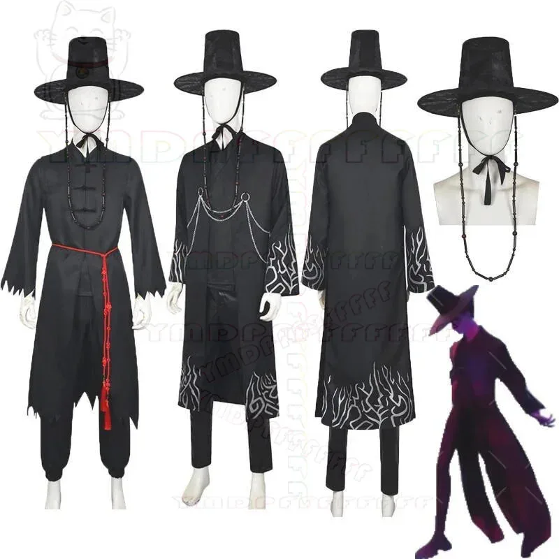 

l2025l New Halloween Anime Devil Saga Devil Baby Zhenyu Boy and Girl Role Playing Costume Hunter Fantasia Coat Pants Bracelet