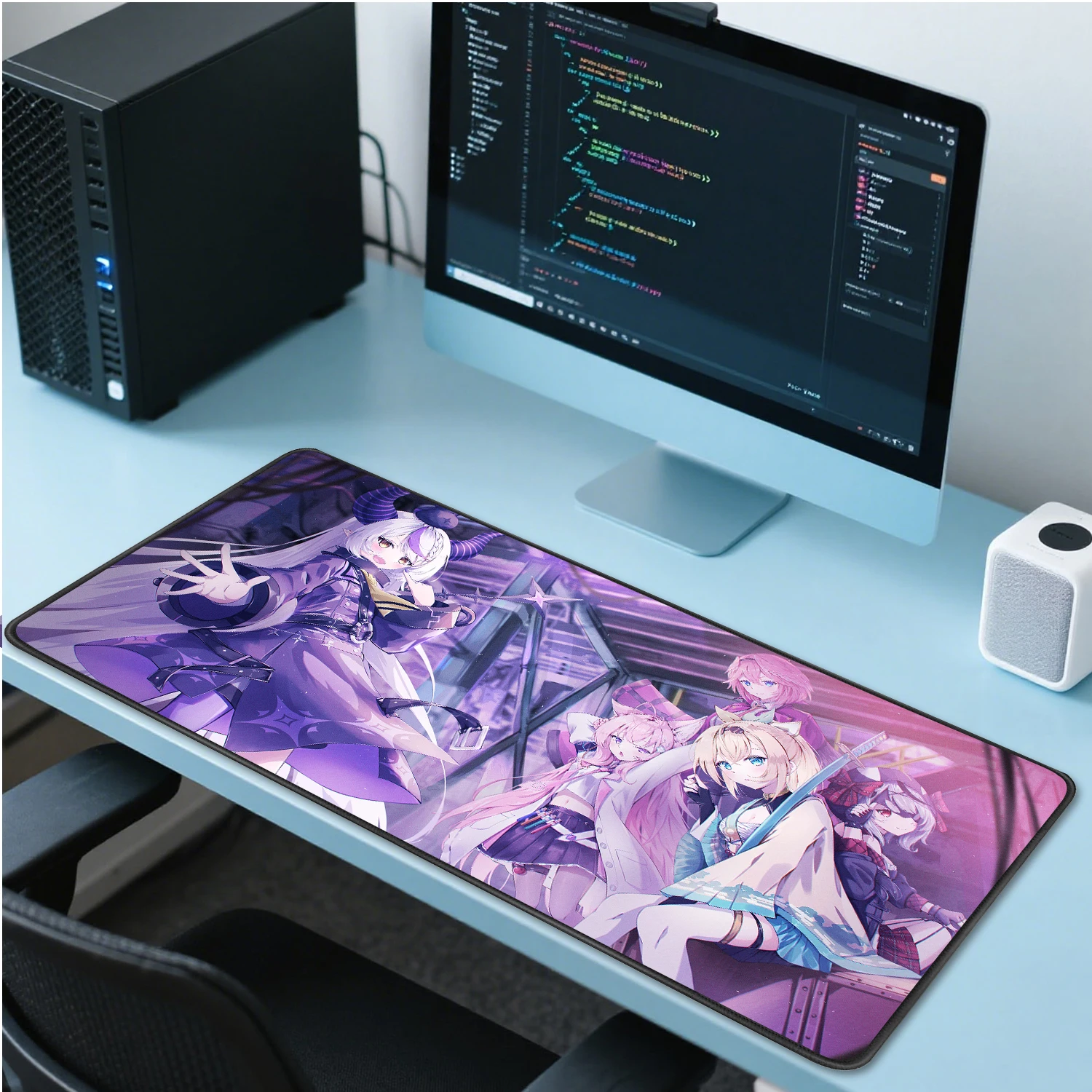 

Anime Girl Chloe Mouse Pad xxl Large Gaming Desk Mat Non-Slip Rubber Base Big Computer Keyboard Mousepad 40x90cm Desktop Mat
