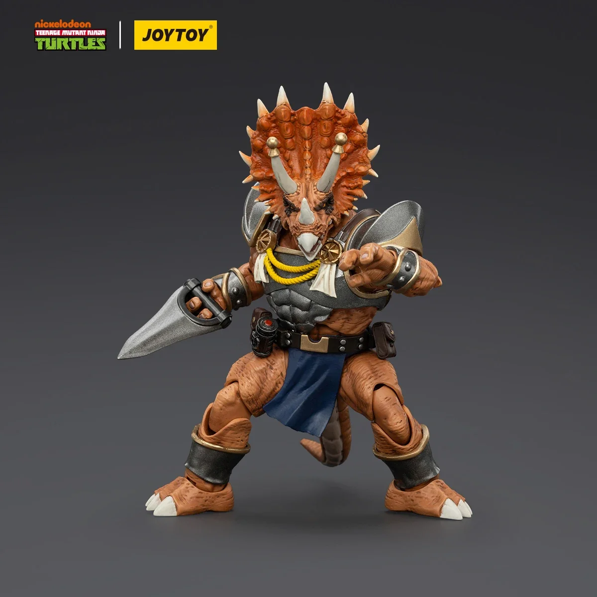 [In Stock] JOYTOY 1/18 TMNT Action Figure Casey Jones Triceraton Zork Zorax Anime Figurine Joint Movable Model Collection Toy