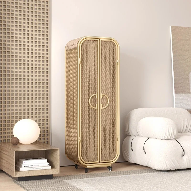 

Partitions Living Room Wardrobe Organizer Metal Modern Minimalist Wardrobe Storage Clothes Guarda Roupa Lounge Suite Furniture