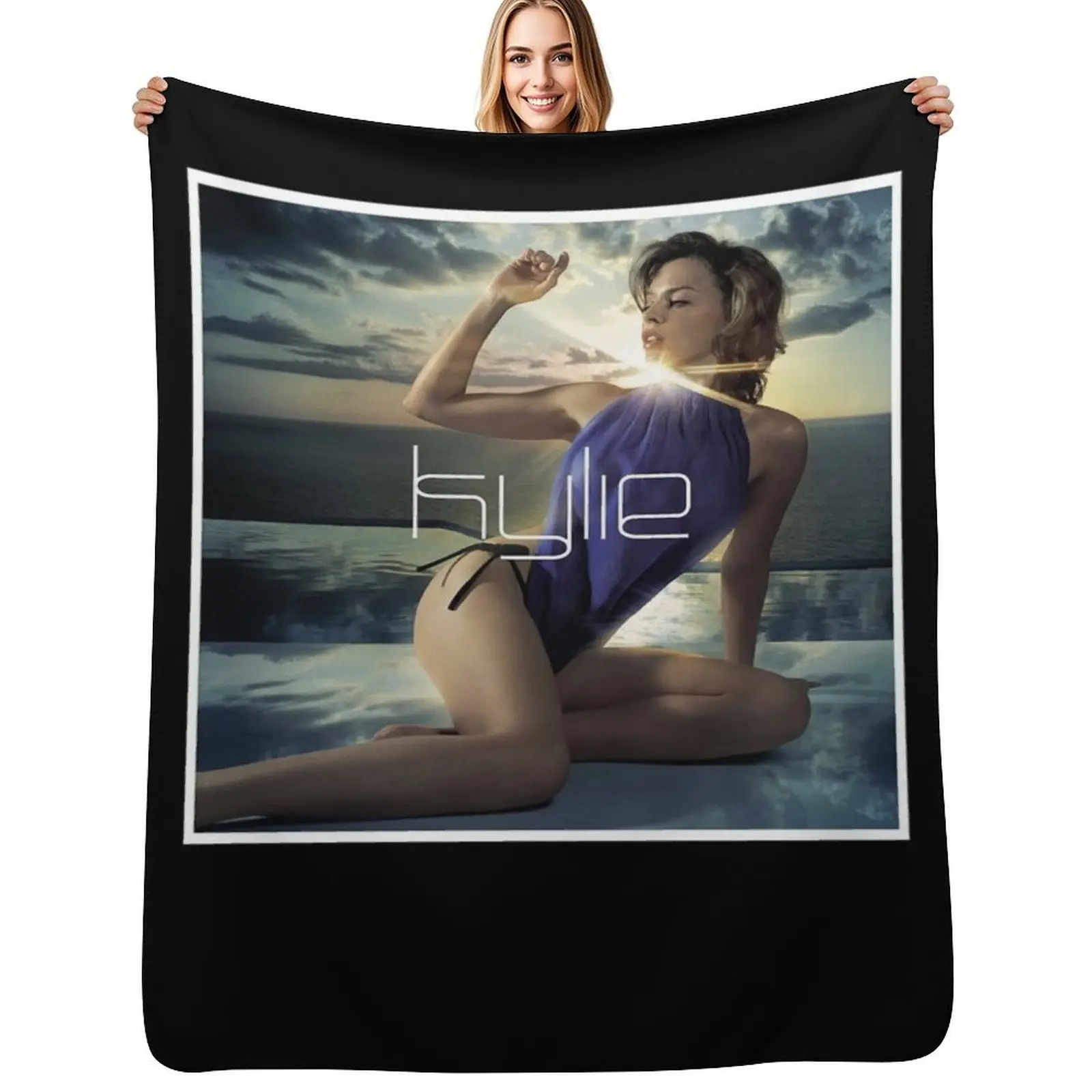 Rock Manis Cakep Graphic For Fan Throw Blanket Durable Warm Blanket for Daily Home Use
