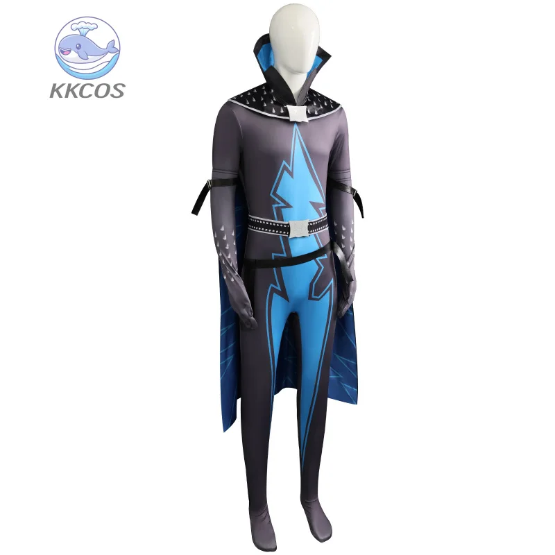 Megamind تأثيري حلي الكبار كرنفال موحدة أنيمي هالوين حفلة تنكرية النساء لعبة لعب الأدوار ازياء KKCos