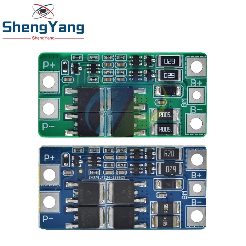 BMS 2S 3.2V 3.7V 10A LiFePO4 / لوح حماية شحن بطارية الليثيوم 6.4V 7.2V 18650 32650 حزم البطارية مع التوازن #3
