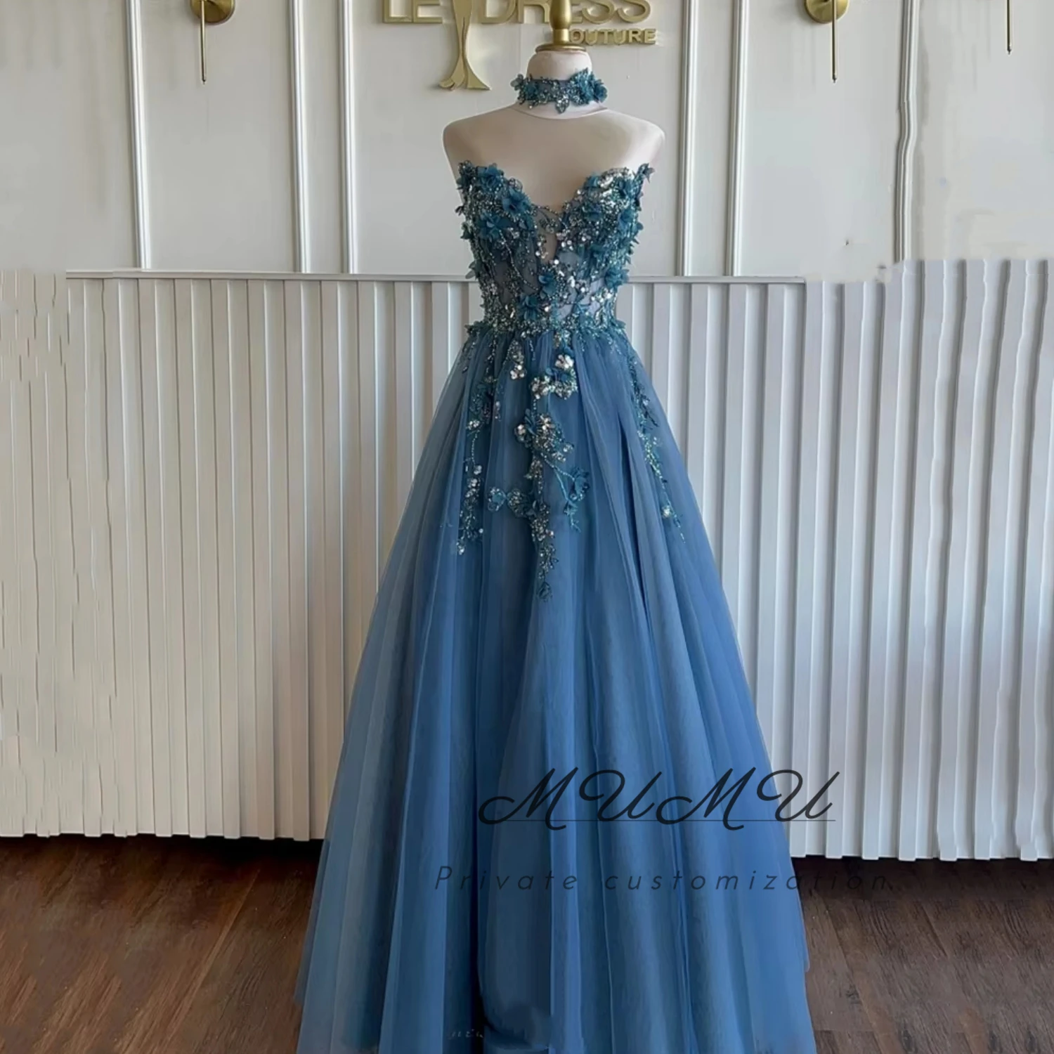 MuMu Customized Elegant Dresses for Wedding Party فساتين سهرة Women Evening Dress Вечернее Платье Long Party Dress Prom Dress