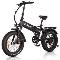VARUN S20-1 Adult All-Terrain E-Bicycle 250W 48V13AH Urban Commuting Electric Bicycle 20*4\