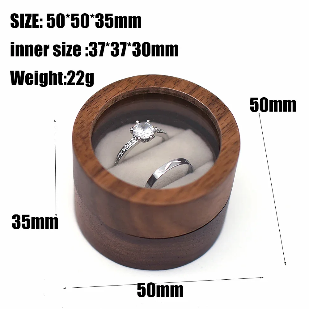 

Деревенская коробка для обручальных колец, персонализированная оконная упаковка, свадебный декор, деревянный держатель для колец, имя, индивидуальные свадебные подарки