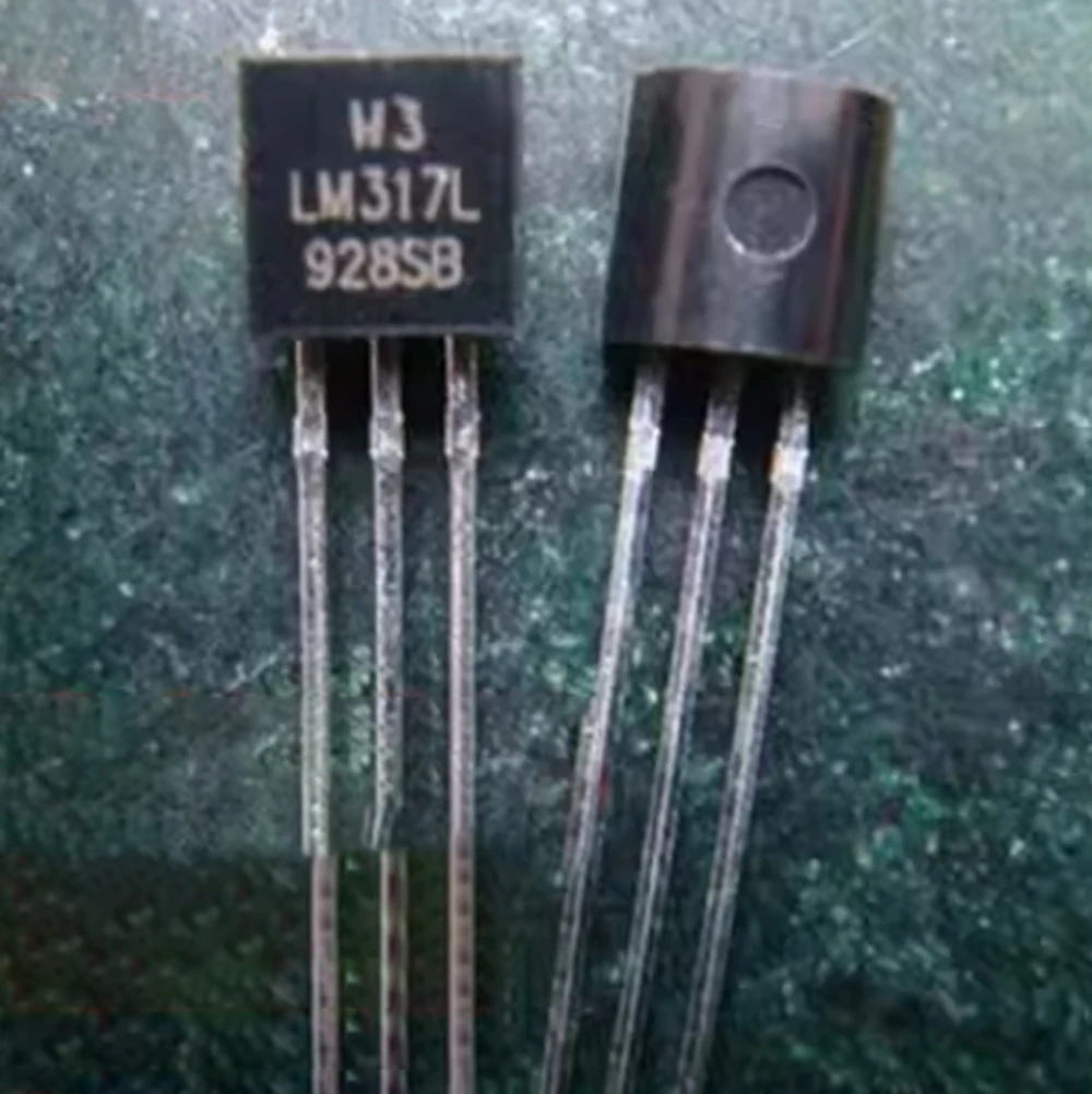 LM317L, LM317Z Adjustable Three-Port Regulator, Surface Mount TO92, WS, LM317LZ, LM317, New Version