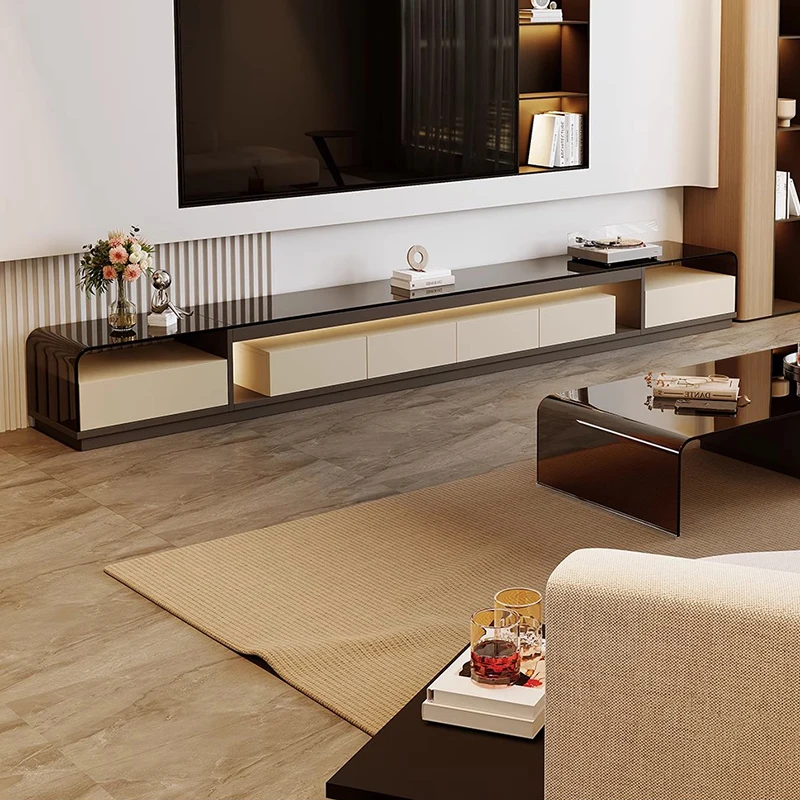 

Luxury Modern Tv Stands Living Room Minimalist Aesthetic Storage Hallway Wood Tv Table Monitor Nordic Muebles Trendy Furniture