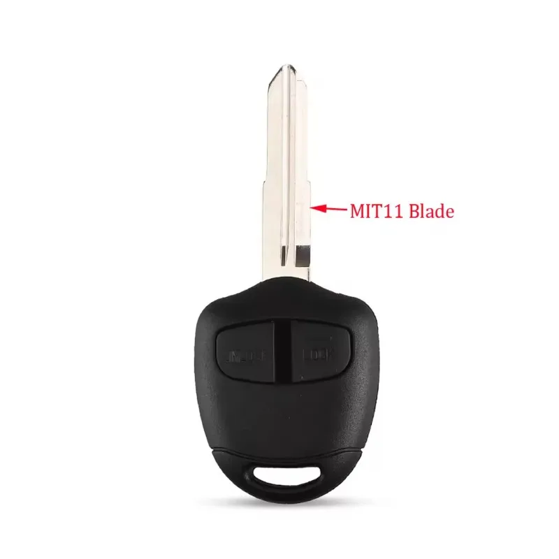 2 Buttons MIT11R Remote Car Key Shell For Mitsubishi Lancer Outlander Pajero V73 Galant Montero Sport Body Kits Car Accessories