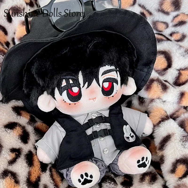 Anime Alien stage ivan Handsome Boy Plush Doll Stuffed Cotton Body 20CM Figures  Dress Up Plushie Toys Pillow Lovely Xmas Gift