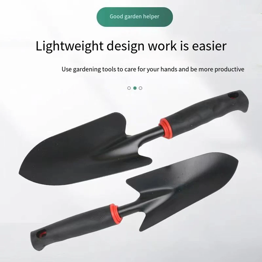4PCS Small Gardening Shovel Set Vegetable Gardening Tools Mini Plant Digging Shovel Durable Rust-Resistant Lightweight