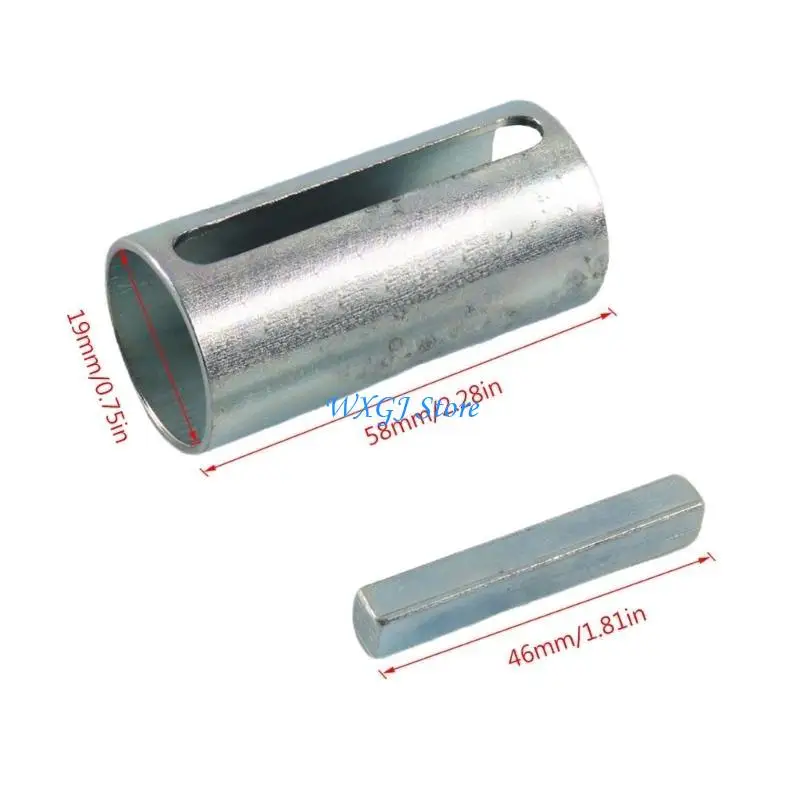 37JE 1/8 "إلى 1" محول كم عمود الكرنك لمخفض تجويف بكرة محرك الغاز #6