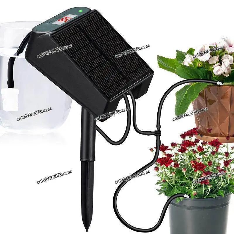 

Новый солнечный ирригационный насос для сада, автоматический полив для растений в горшках, интеллектуальная система капельного полива для цветов и растений