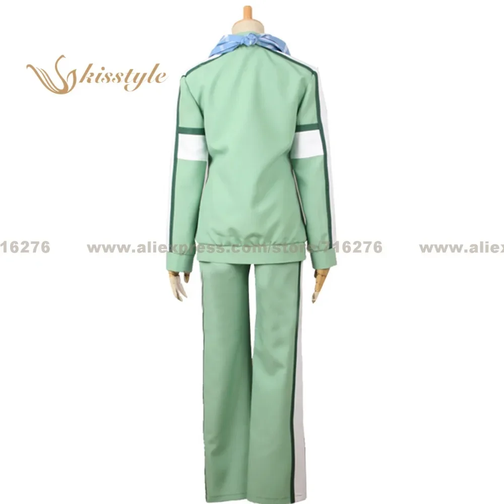 أزياء Kisstyle Beyond the Boundary SIXTH Ai Shindo Green Dage زي كوس ملابس تنكرية، حسب الطلب مقبول #3