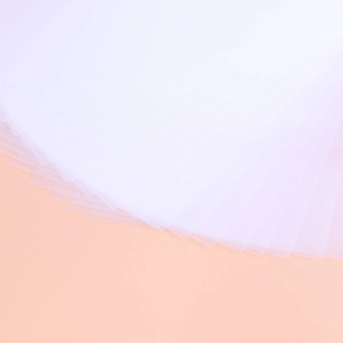 20 Stück transparente Dokumentenordner-Einsatzseiten, L-förmiger transparenter Datei-Organizer für A4-Papier, Schule, Büro, Heimgebrauch, Kunststoff-Ordner