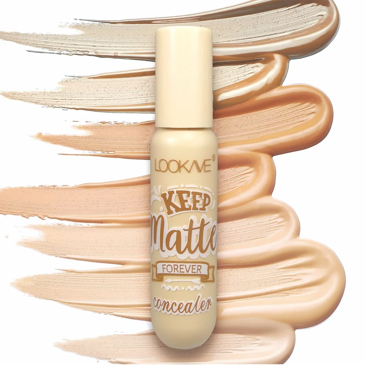 LOOKAVE Keep Matte Concealer correttore scuro