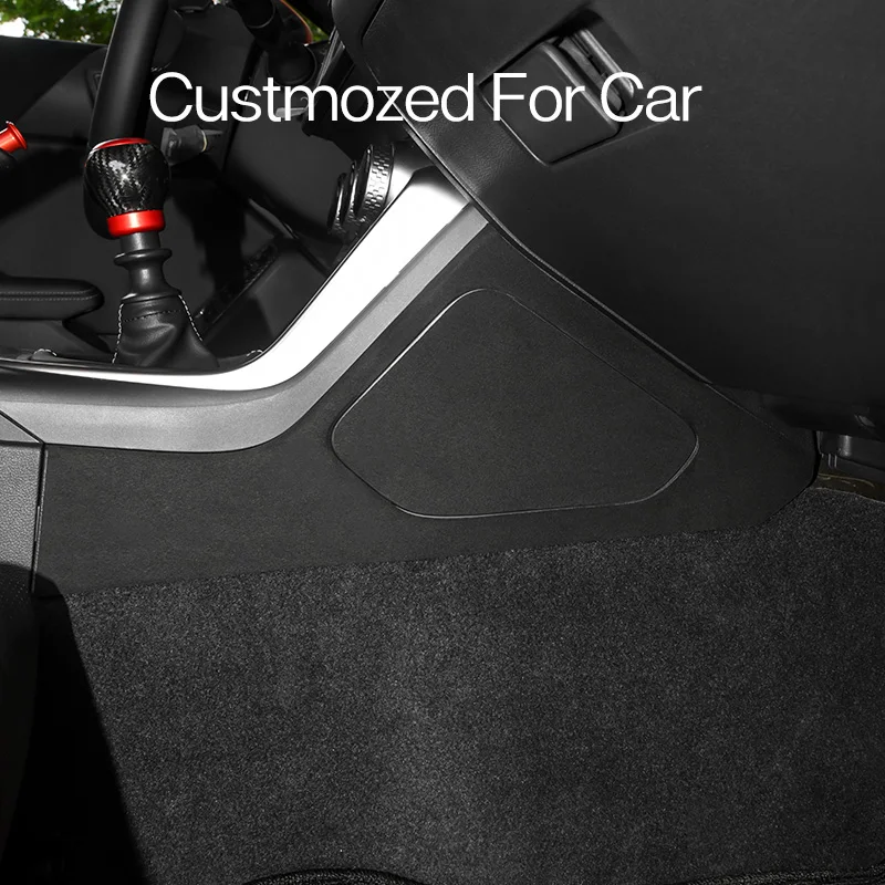

Soft Knee Cover Pads Stickers Car Center Console Anti Dirty Protection Pads Suede Styling Accessories For GR86 BRZ 2023 2022