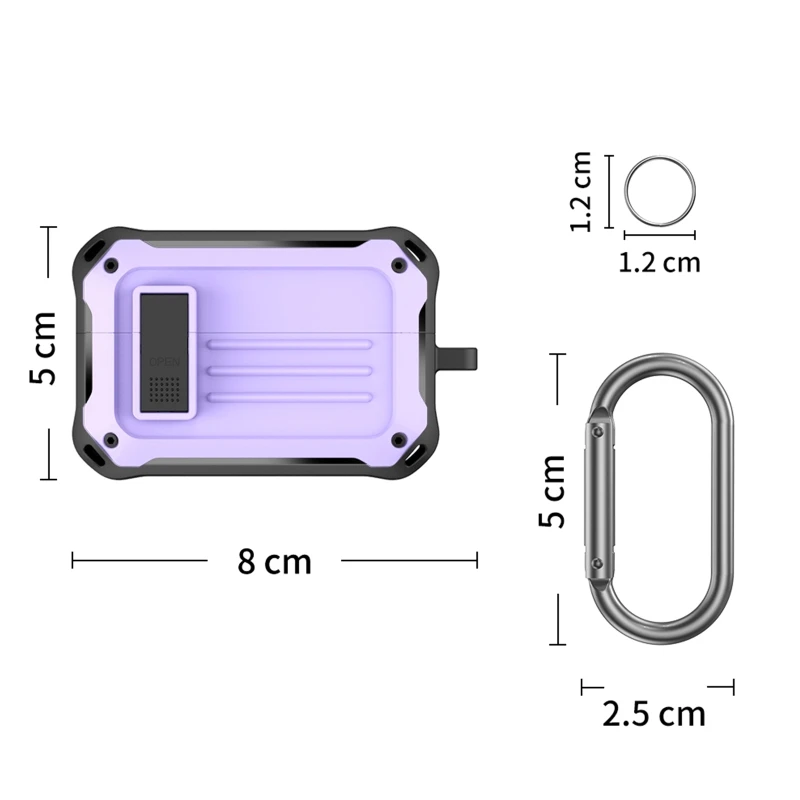 Compatible for Sony WF 1000XM4 Earphone Washable Soft Cover Lightweight Case Impact-resistant Waterproof Silicone Sleeve