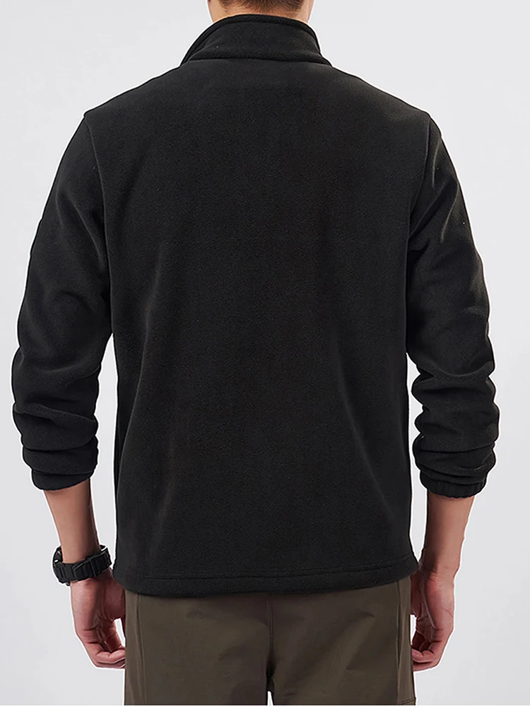 للجنسين في الهواء الطلق جاكيت من الصوف الرجال الخريف الشتاء سترة رياضية دافئة سليم صالح المرأة أعلى زمم الجبهة بلون سترة سترة واقية #6