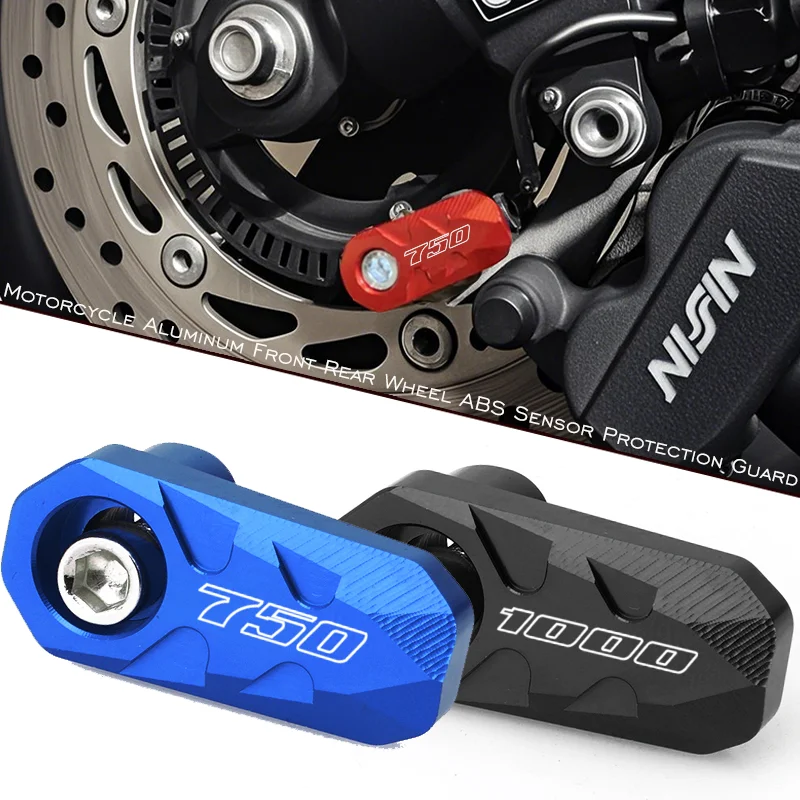 NEW For Suzuki GSXS 750 GSX-S 1000 GT 1000GX GSXR 750 1000 600 Motorcycle Aluminum Front Rear Wheel ABS Sensor Protection Guard