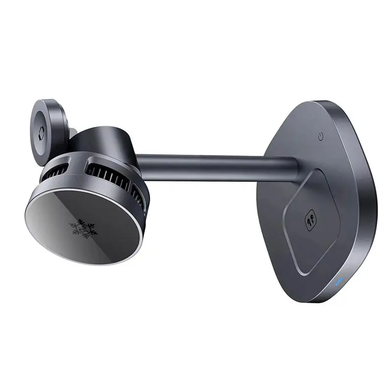 

Беспроводное зарядное устройство 3-в-1 с магнитным держателем для телефона, полупроводниковым охлаждением и быстрой зарядкой 15 Вт, доставка за 24 часа