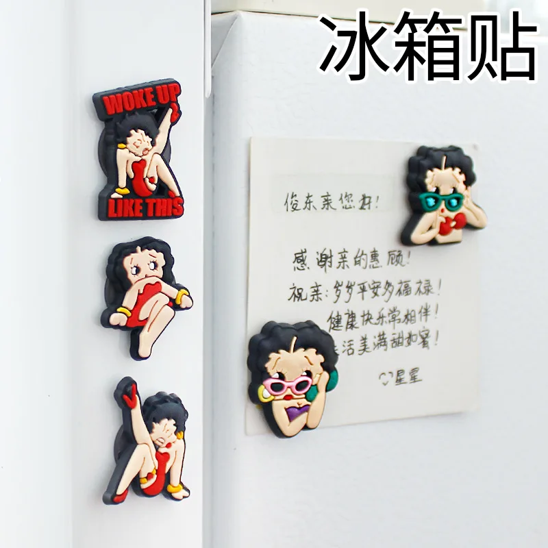 Cute Cartoon Silicone Fridge Magnet Mini Refrigerator Home Decoration Sticker Magnets For Fridge Souvenir Whiteboard Magnets