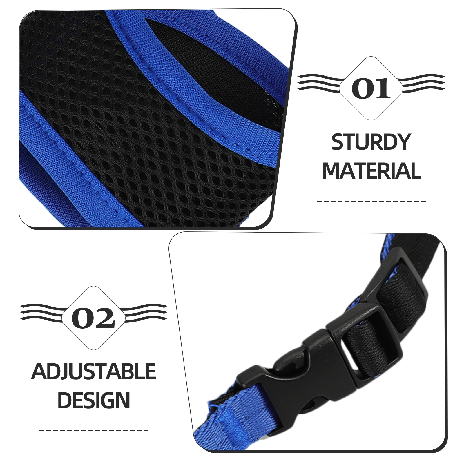 

Adjustable Dog Muzzle 18-24Cm Wear-Resistant Nylon Breathable Anti-Barking Muzzle for Small Medium Large Dogs Puppy Mouth Cover