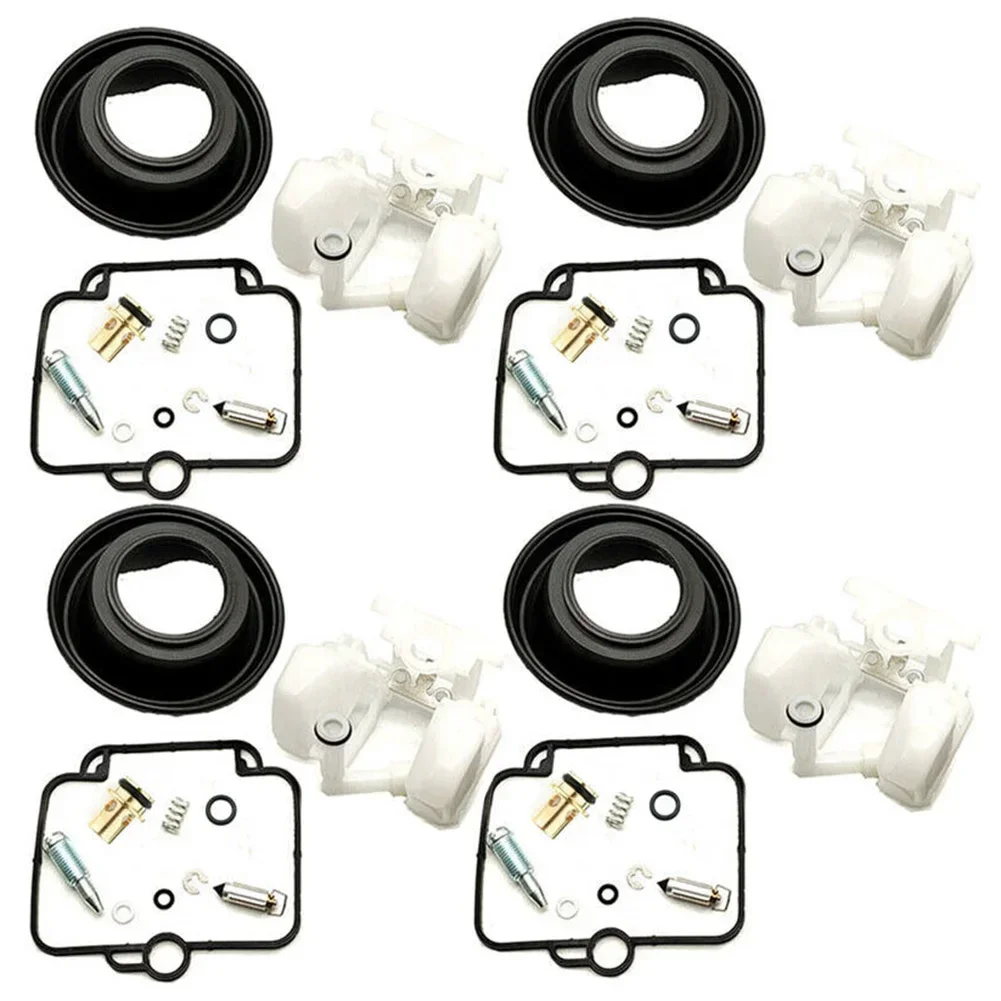 4 Set Carburetor Repair Kit Float Diaphragm For Suzuki Bandit 1200 GSF1200S FOR Suzuki GSXR1100 GSXR600W GSXR750 For Katana 750