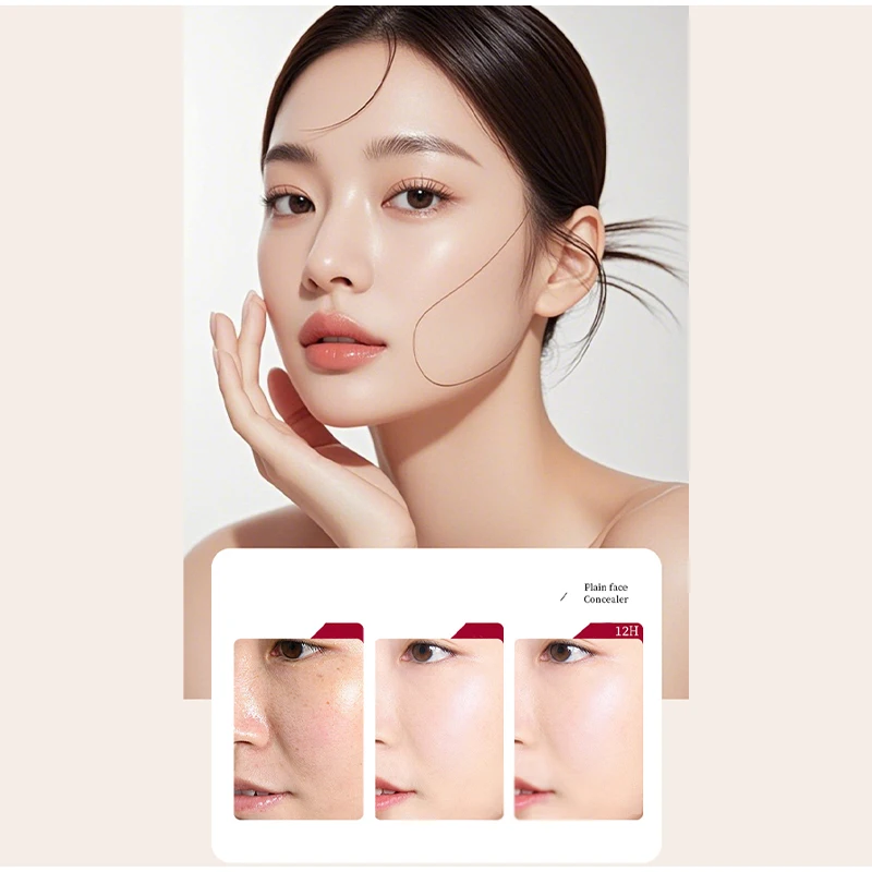 Brand Rice Primer auf Wasserbasis, Nordkorea-Isolationscreme, nährende, langlebige, feuchtigkeitsspendende 50 g natürliche, aufhellende Concealer-Creme – Detail 13