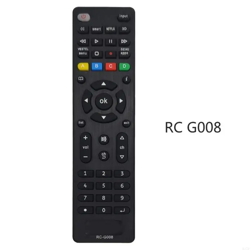 H37F RCG008 TV Remote Control Television Remote for Multiple Television Models User Friendly Fast Responses Performances