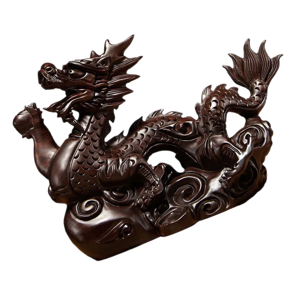 

For Home Desk Ornaments Statue Office Desk Table Statue Dragon Decor Auspicious Dragon Craft Ornament