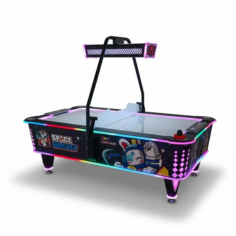 

Factory Director Space Hockey Table Double Players Coin-Operated Arcade Game Machine Indoor Amusement Equipment for Sale