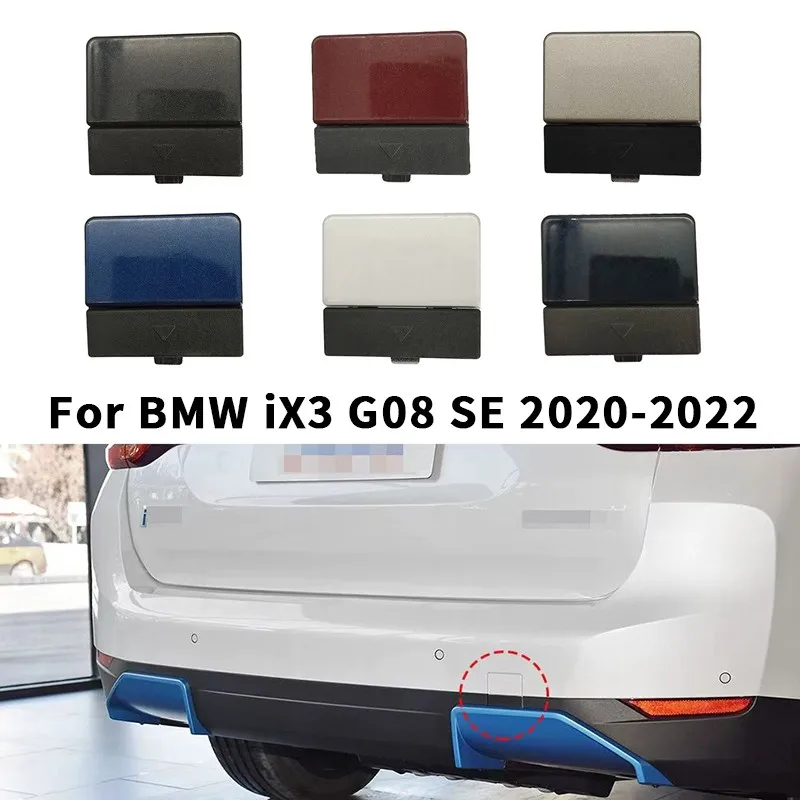 

Rear Bumper Towing Tow Hook Eye Cover Cap Replace Trim For BMW iX3 G08 SE 20-22
