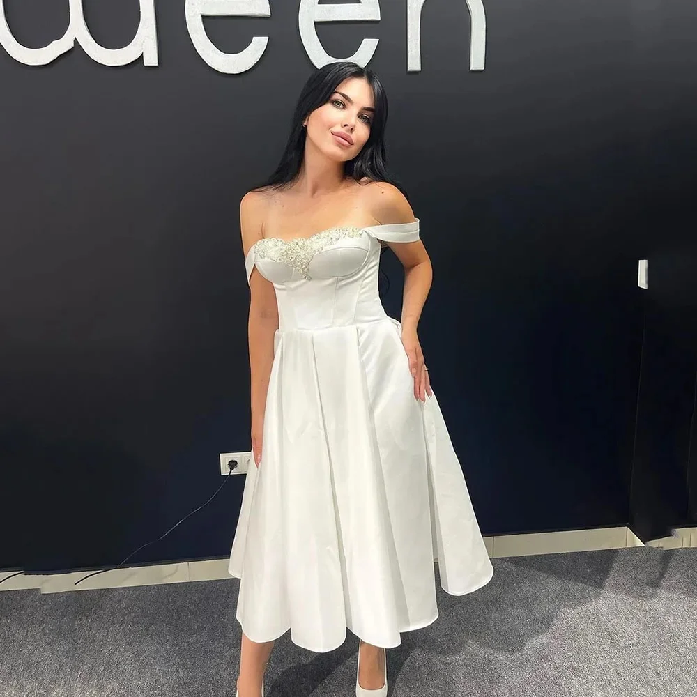 Satin Beach Bride D…